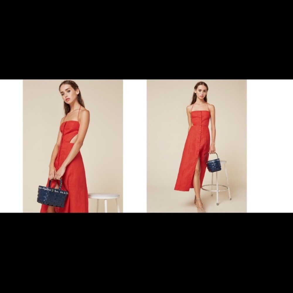 Reformation’s Manon dress is size 4